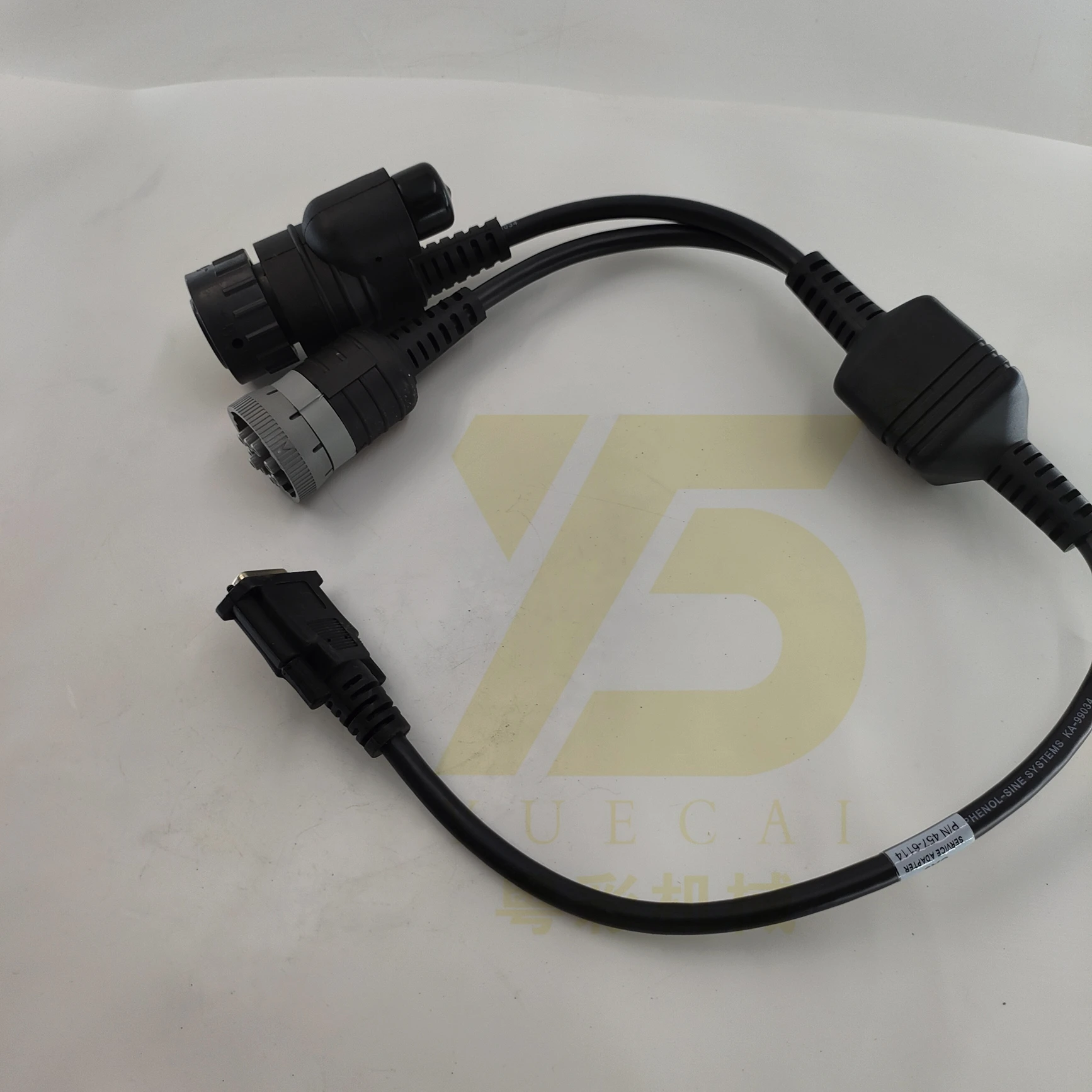 YUE CAI Diagnostic Harness 457-6114 Adapter Cable Assy 4576114 For Excavator Parts Harness ET-3 ET3 ET-4 CA3