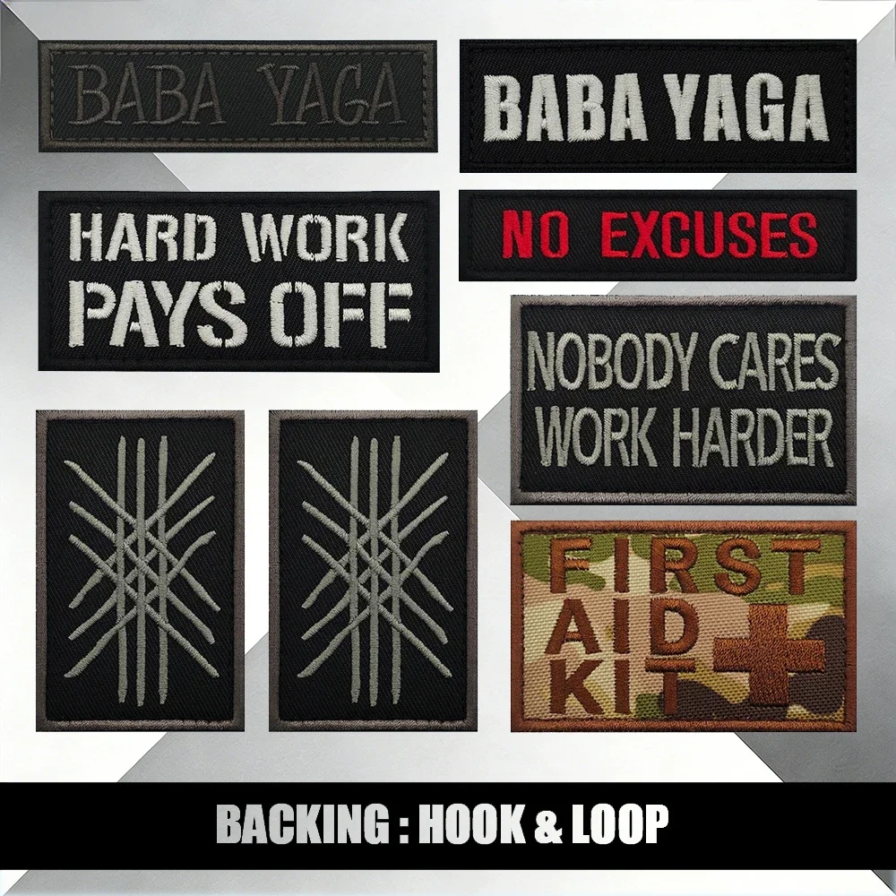 

Тактический патч «Баба-Яга: Максимальная готовность к мышлению и действию» с цитатами о максимальной мотивации, камуфляжный, для идентификационной бирки первой помощи, на липучке, для активного отдыха