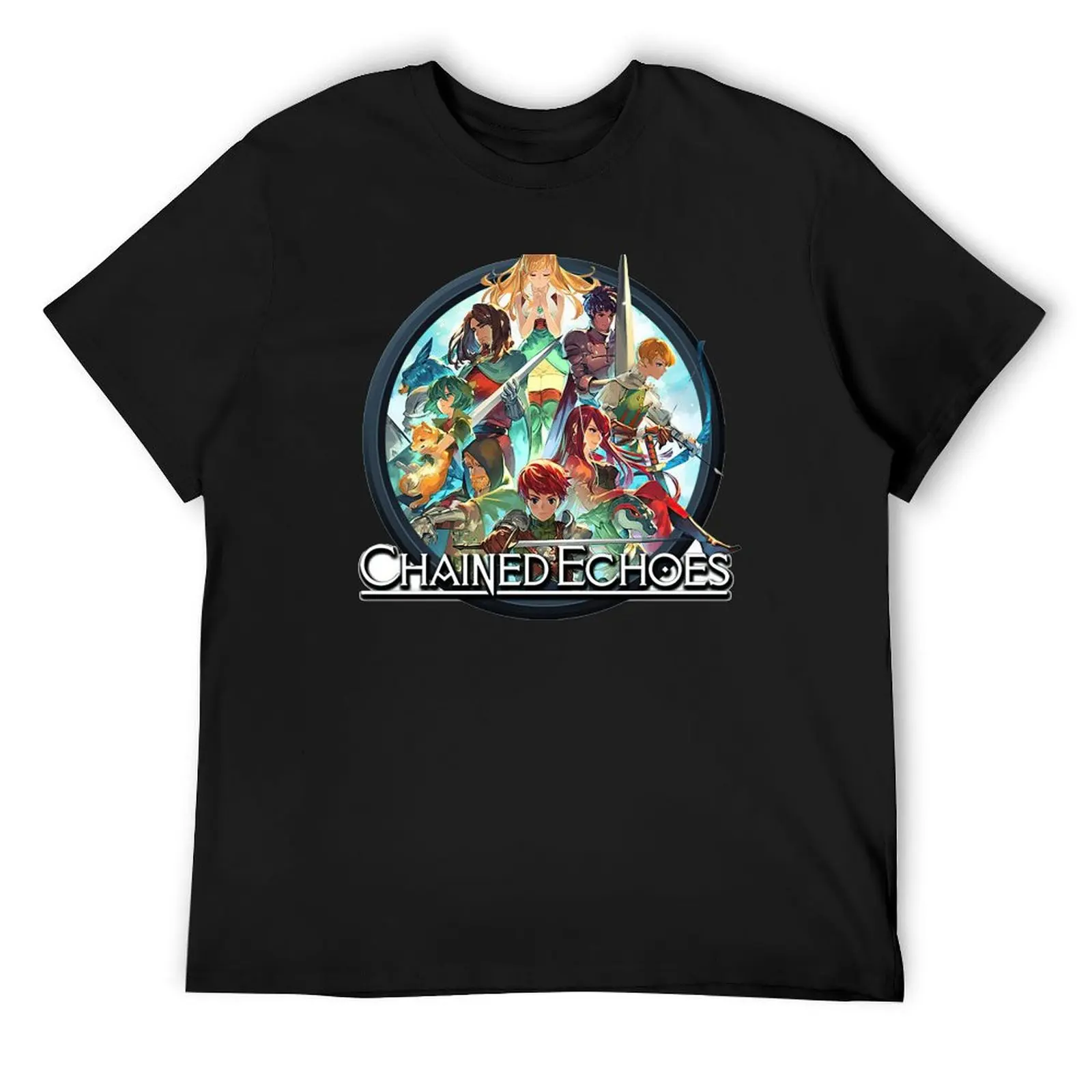 

Chained Echoes Sticker T-Shirt custom t shirt anime figures plus size tops korean fashion plain t shirts men