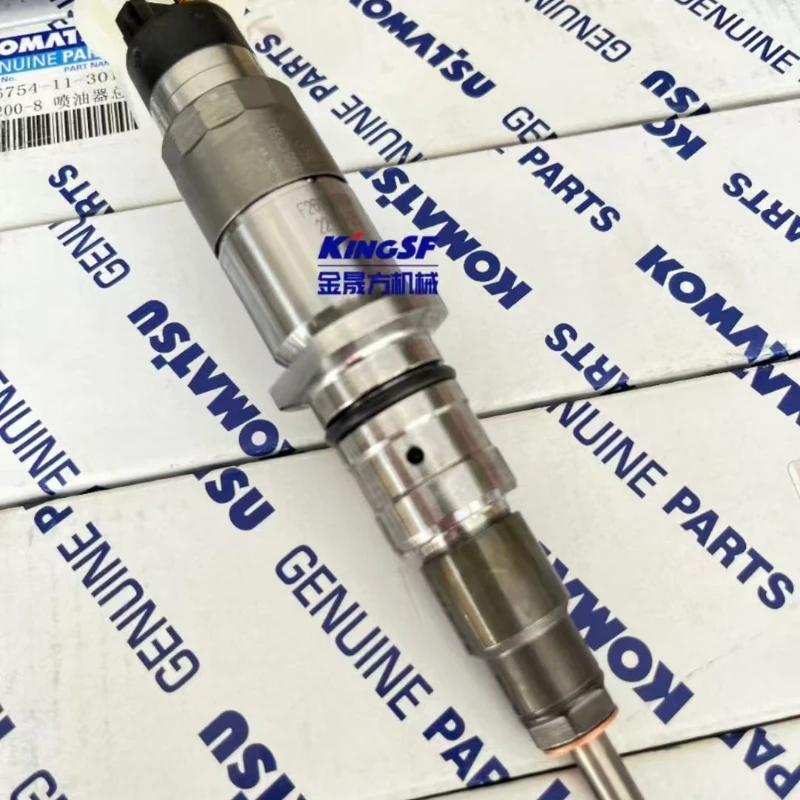 Common Rail Fuel Injector 0445012059 0445120231 5263262 6754-11-3011 6754-11-3010 for Komatsu PC200-8 PC220-8 6D107 SAA6D107E-1