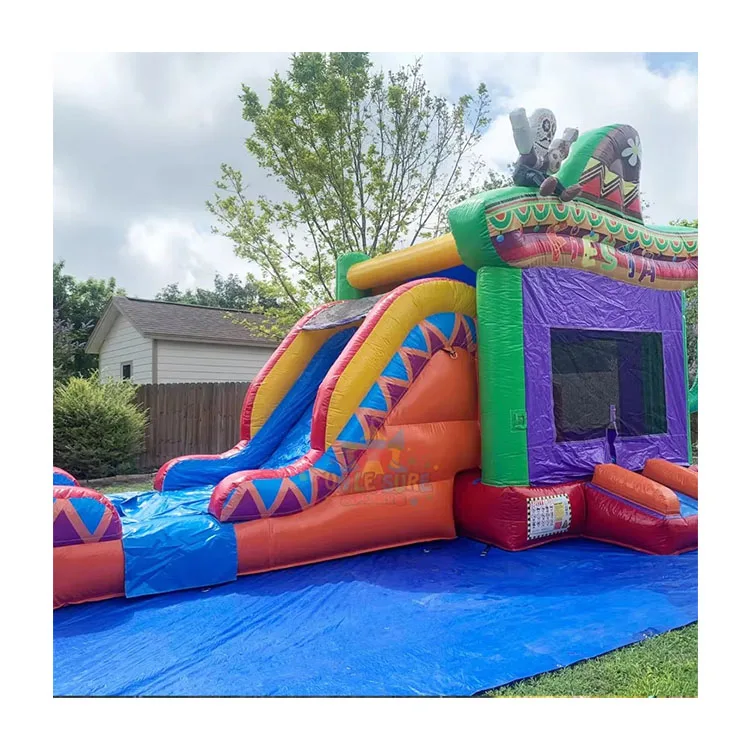 

Custom Children's Entertainment Inflatable Castle Jumping Trampoline Castle Gondola Inflatable Toy Accessories Outdoor Slide Com