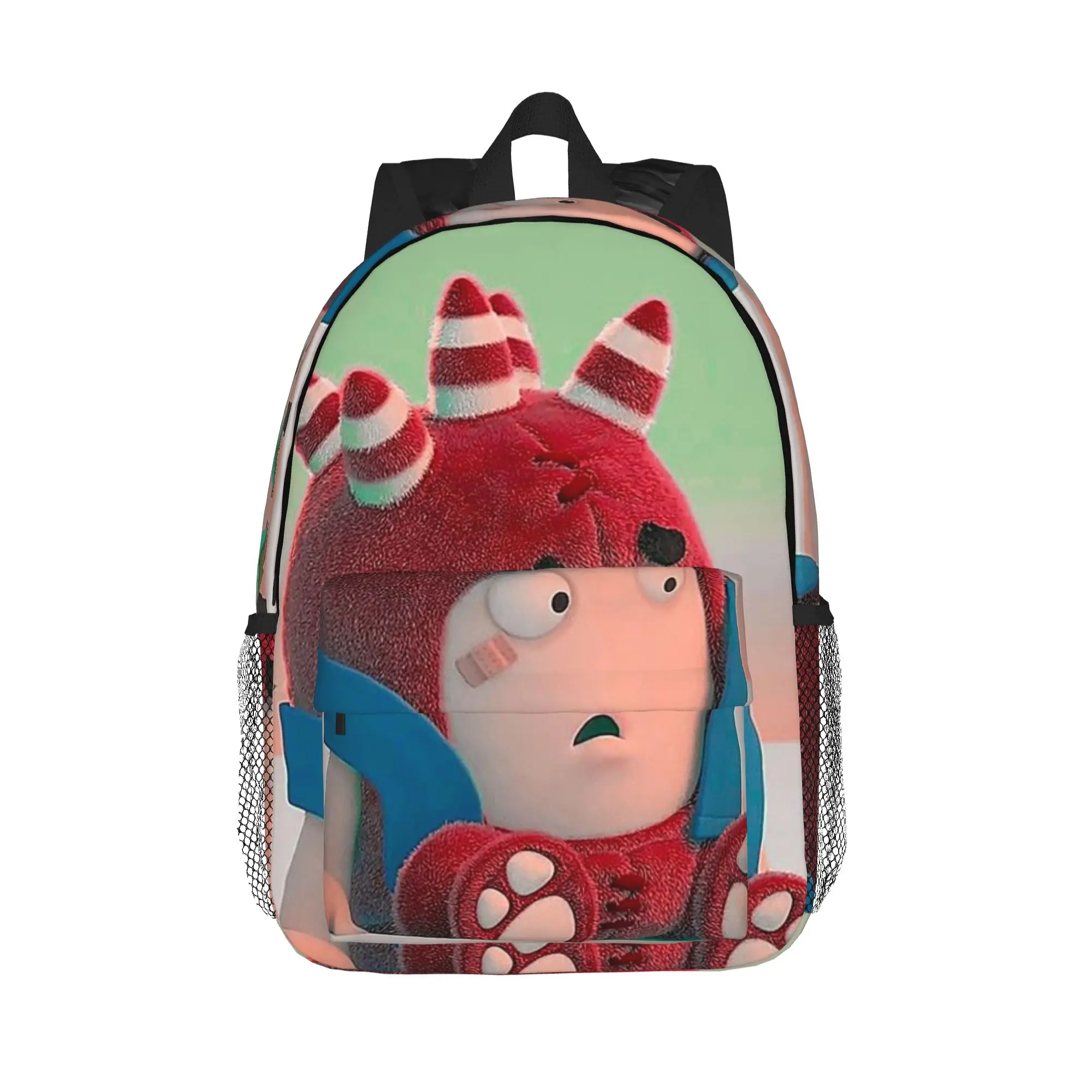 Милый рюкзак с героями мультфильмов Oddbods, хит продаж, вместительный рюкзак для мальчиков и девочек, сумка через плечо для мужчин и женщин, школьная сумка