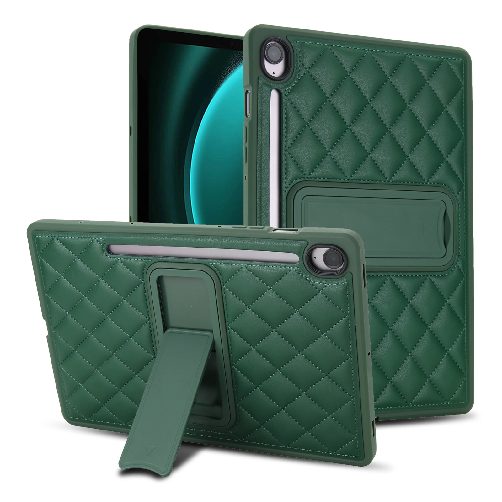 For Samsung Tab Case Stand Luxury Leather S10 Lite S9 FE S6 Lite A11 A9 Plus FE A8 A7 Lite 11 10.5 8.7 Case Kickstand Cover