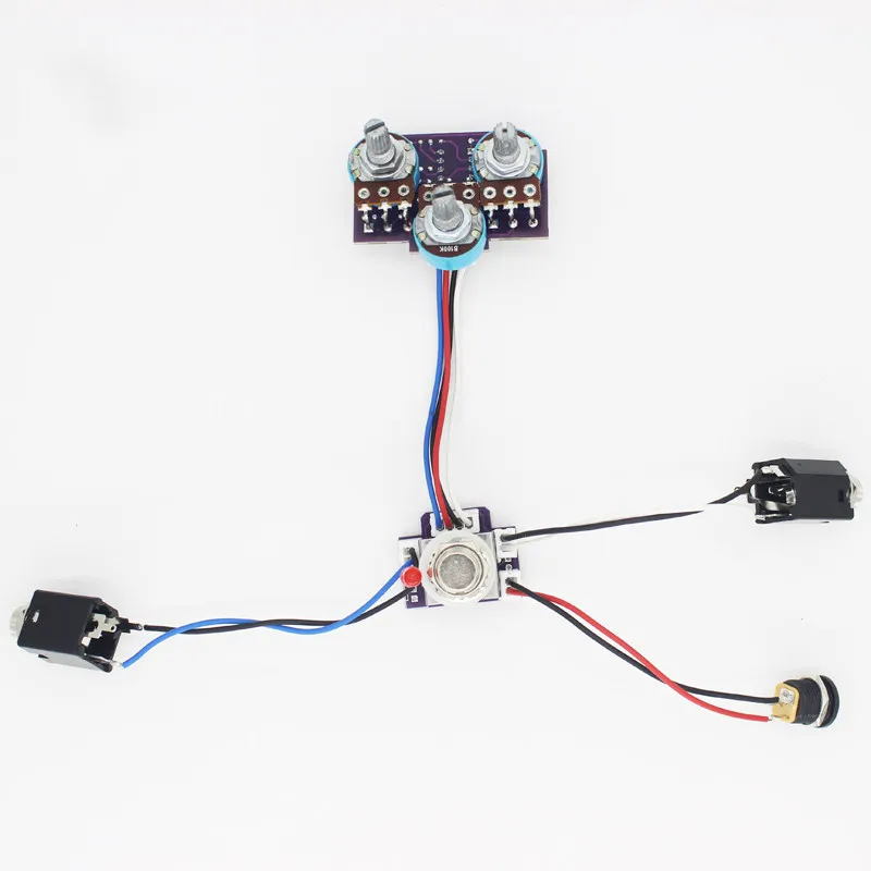 DIY Electric Guitar Monolithic Effects for Big fat for Faz Blur Board