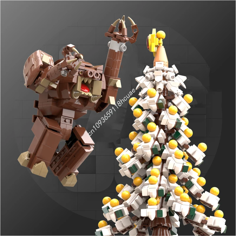 369 Uds. MOC The Rancor Star Battle modelo bloques de construcción educación idea Modular juguetes ensamblar regalos de navidad DIY
