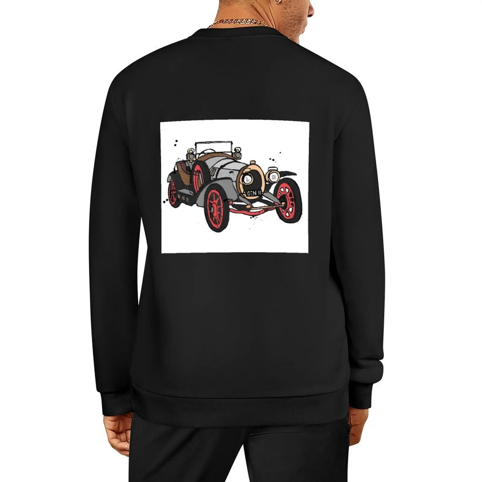

Chitty Chitty Bang Bang Pullover aesthetic clothing autumn men's sweat-shirt set mens designer clothes men's sweatshirts
