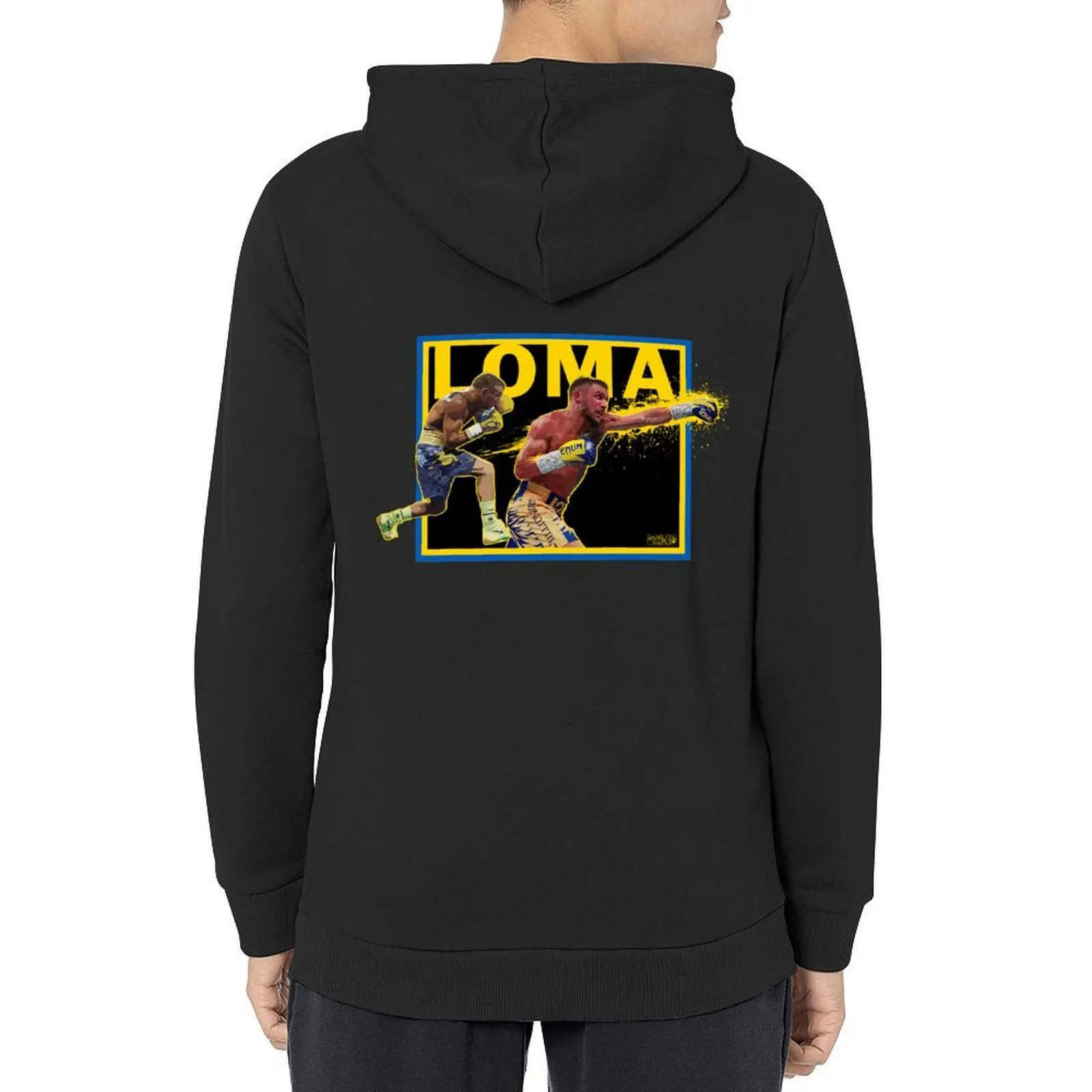 

Vasiliy Lomachenko Artwork by shunsukevisuals Hoodie men's clothes men's sweat-shirt japanese style korean clothes autumn hoodie