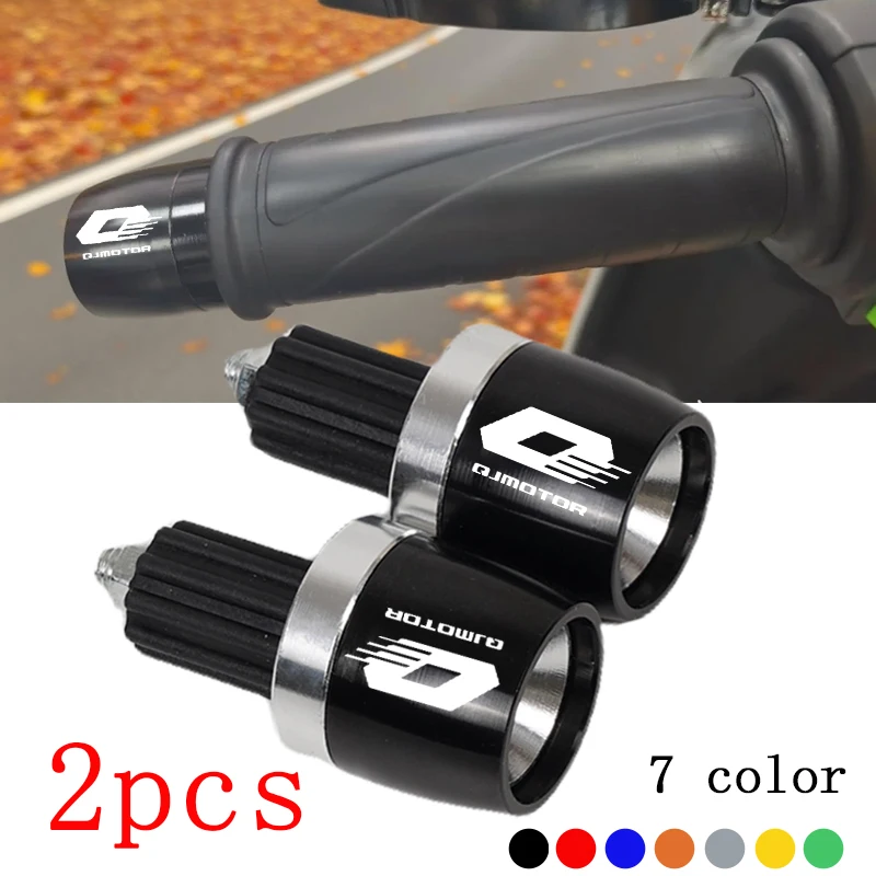 

Motorcycle Handlebar Grips Handle Bar Cap End Plugs For QJMOTO QJ MOTO SRT 800 800X 800SX SVT 650 X SRT700 SRT 550 Accessories