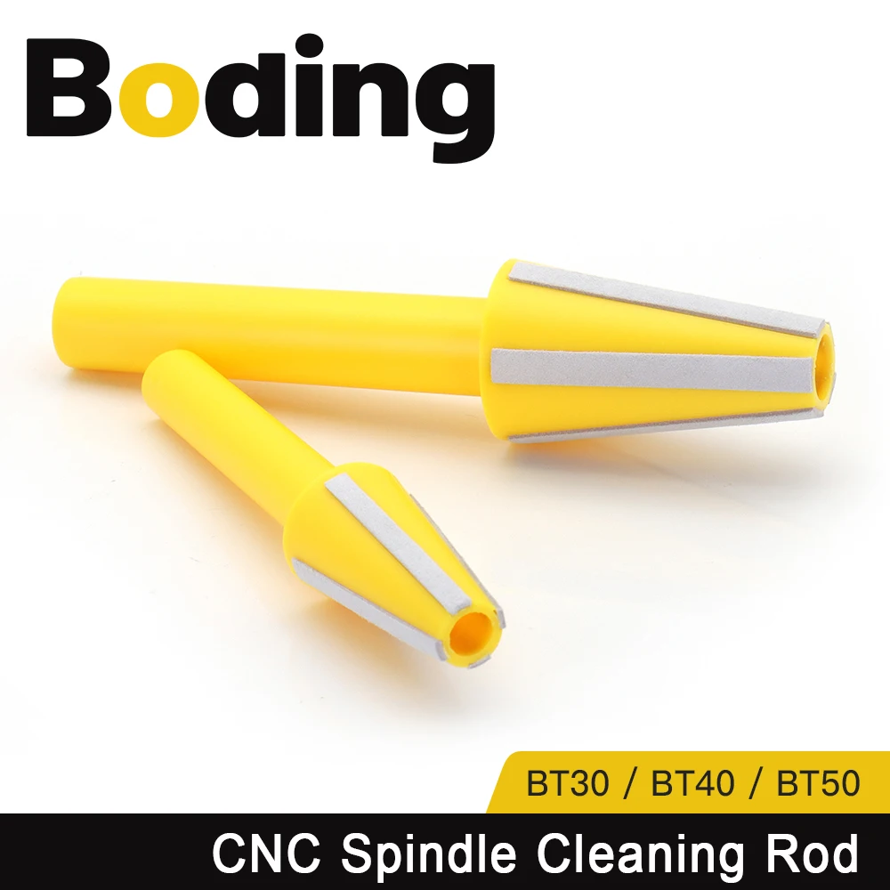 BODING CNC Spindle Cleaning Rod BT30 BT40 BT50 Spindle Brush For CNC Spindle Motor