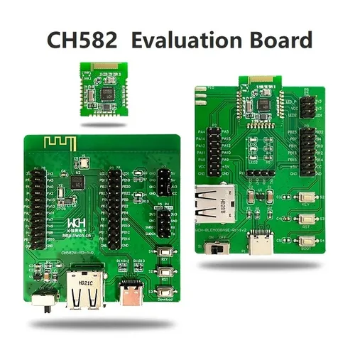 MCU 마이크로컨트롤러 CH582M-EVT 평가 보드, 블루투스 보드 시스템, WCH CH582 개발 보드, BLE5.3 RISC-V, CH582F