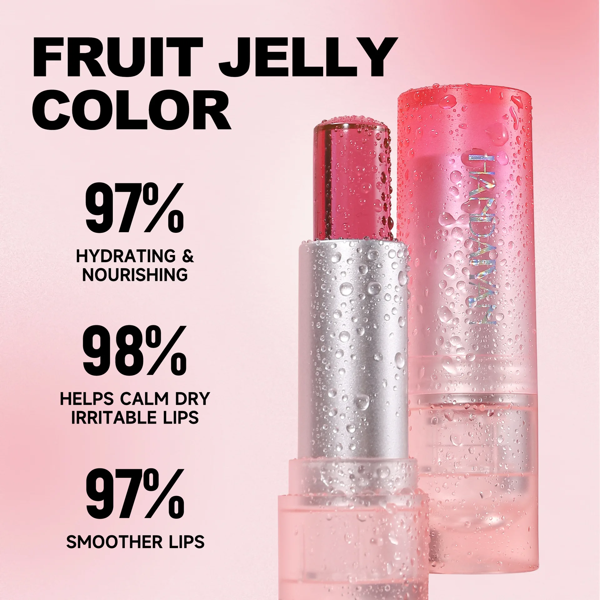 Color Changing Jelly Lipstick Long Lasting Moisturizing Hydrating Non Sticky Premium Comfortable for Daily Use