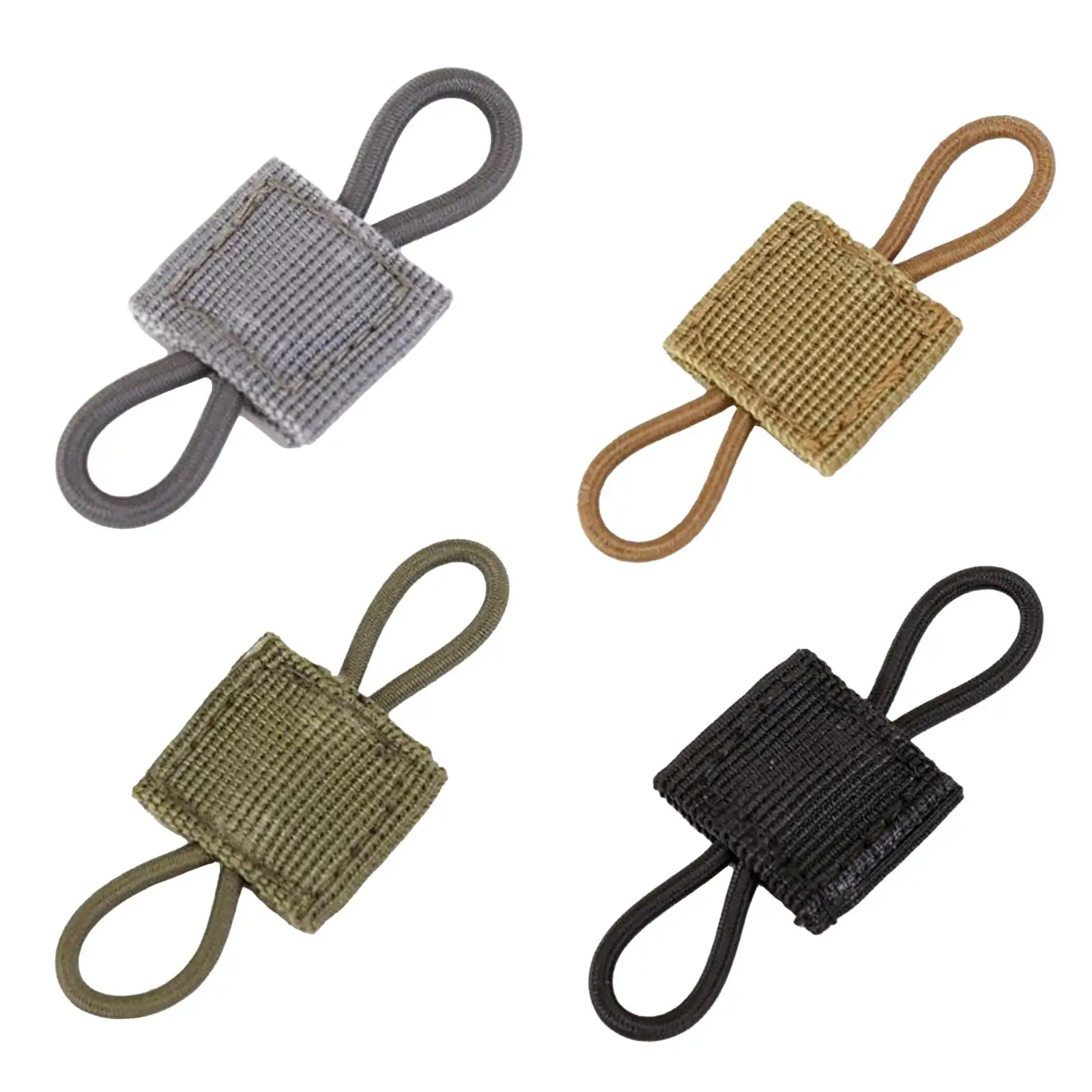 Gear Holder Clip Webbing Retainer Elastic Binding Ribbon Buckle for Vests Backpacks Bags