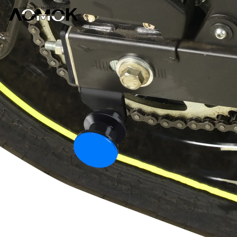 Suporte deslizante para motocicleta Swingarm Spools, acessórios para YAMAHA TRACER900, TRACER700, 2019, 2020, 2021, 2022, 2024, 6mm