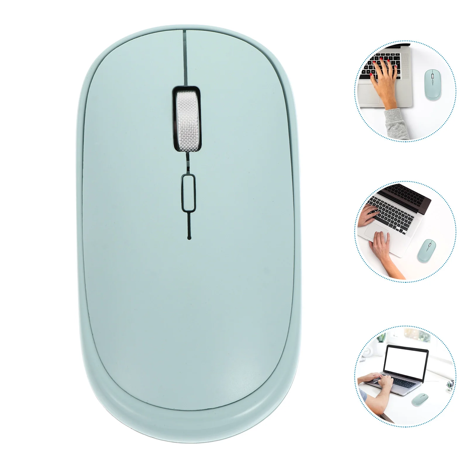 

1Pcs Dual Mode Silent Mouse Wireless Lightweight Ergonomic Design for Office Use Computer Notebook Laptop