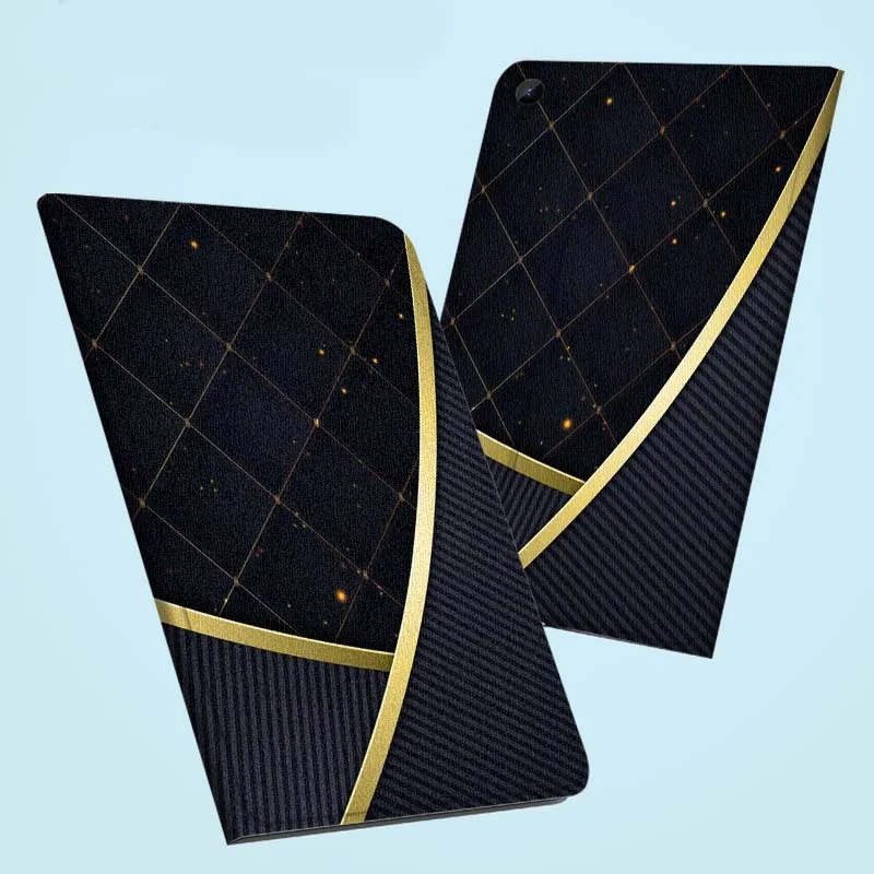 

Carbon Fiber Cute Pattern For Samsung Galaxy Tab S11 A11 A9 A8 S6 A 10.1 A7 10.4 Plus 2025 2023 2022 Tablet Case