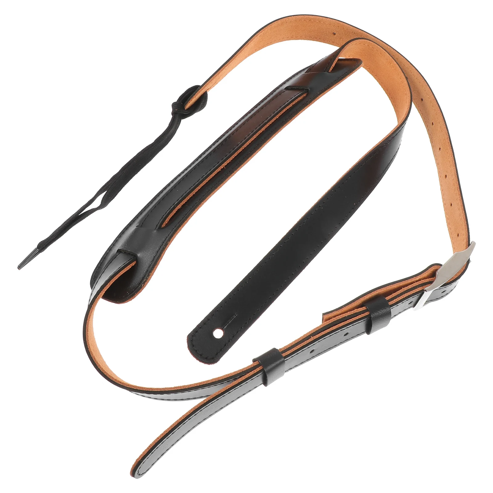 

Guitar Strap Shoulder Pad for Electric Straps Men Unique Bass Black Boho Acoustic