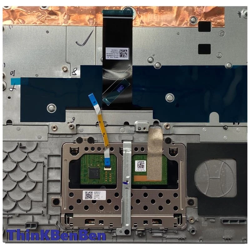 HU المجرية المعدنية الرمادية لوحة المفاتيح العلوي حافظة Palmrest شل غطاء لينوفو Ideapad 330S 15 15IKB GTX1050 5CB0R57689