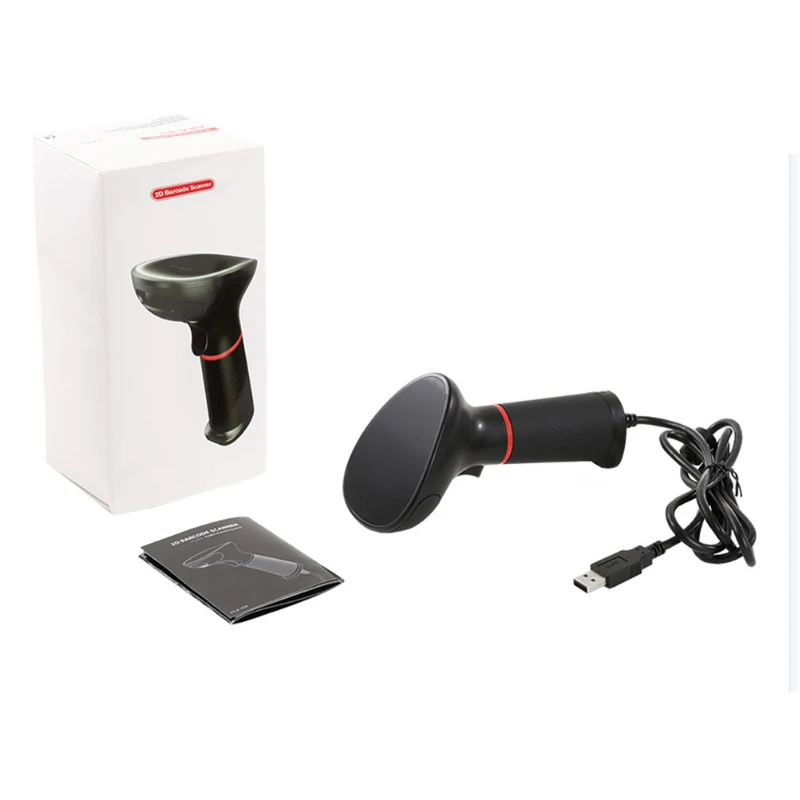 QR code Barcode Scanner 1D 2D USB handheld barcode scanner