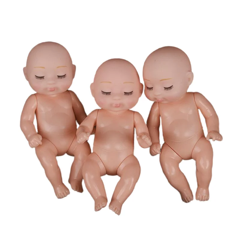 8 stuks herboren babypoppen 4 inch babymodel speelgoed miniatuur pop accessoire snelle verzending verjaardagscadeau voor meisjeskinderen