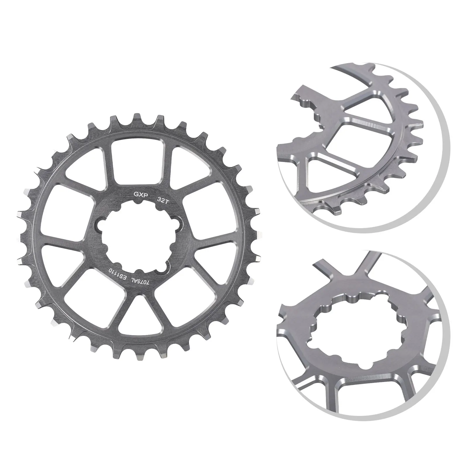 MTB Bicycle Chainring 3mm Offset 32T/34/36T/38T Mountain Bike Chainwheel For 10 11 Speed Direct Mount Crank Chainwheel