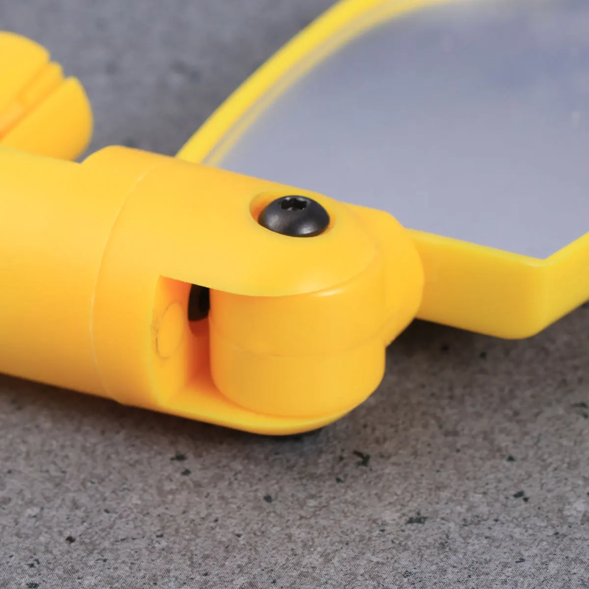 

Bicycle Rear View Mirror Super -Resistant Wide Angle Adjustable Rotatable Red Bike Handlebar Mirror