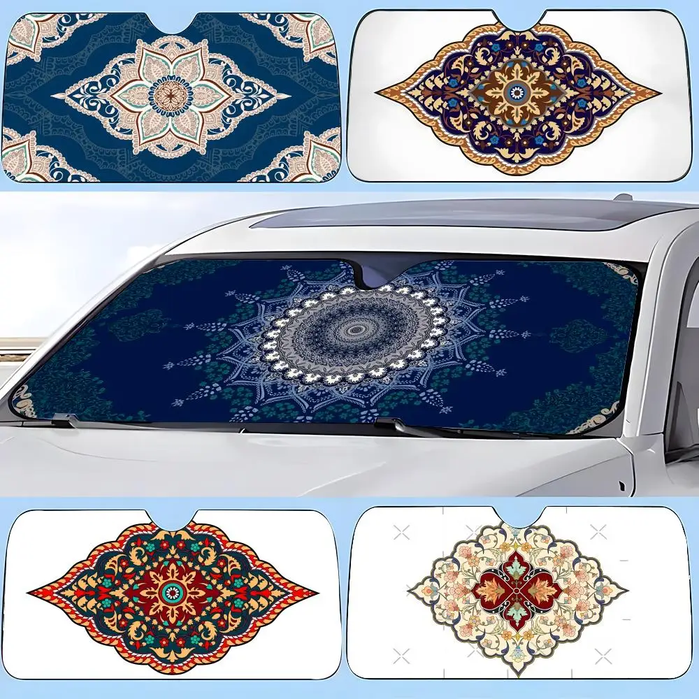 

Sun Visor Car sunshades, windshield sun visors, sun protection sunshades, novel car gifts. I-Islamic Patterns