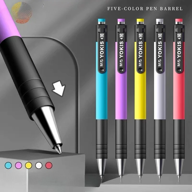 40pcs Classic Click Ballpoint Pens Blue Ink Pen Office Hotel Ball Pen Supplies School Acessories Stationery Small Bulk Items Pen
