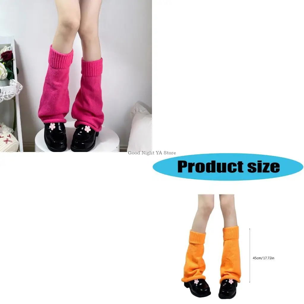 إكسسوارات عصرية لتدفئة الساق من الأكريليك لتدفئة الساق في الشتاء والخريف للنساء والرجال والأطفال