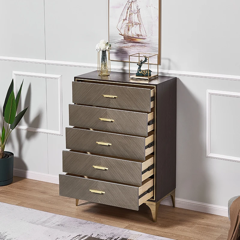 

ls 42 *Light luxury solid wood entrance cabinet Modern living room partition wall storage corridor entrance cabinet