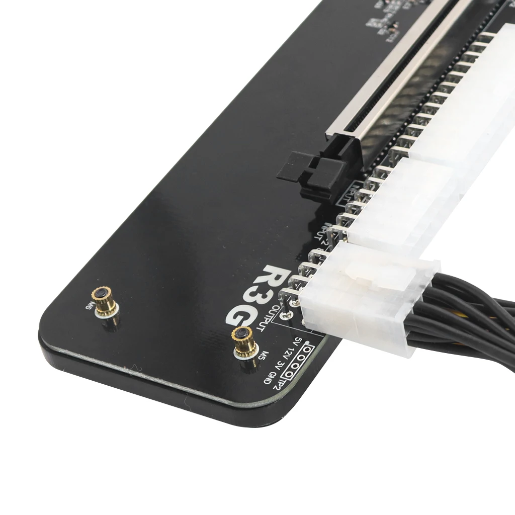 كمبيوتر محمول R43SG M.2 مفتاح M لبطاقة الرسومات الخارجية NVMe دعامة حامل PCIe3.0 x4 كابل الناهض لـ ITX STX NUC VEGA64 GTX1080ti