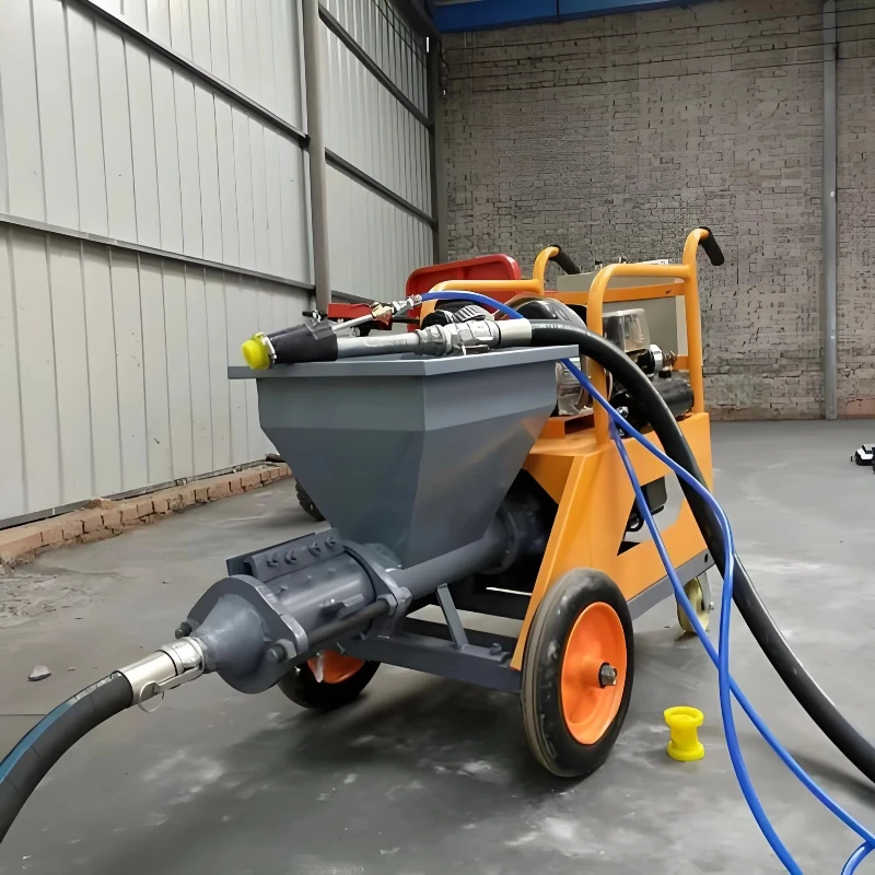 

High Quality 220v 380v Mortar Sparying Machine Electric Wall Concrete Cement Plastering Mortar Plaster Spraying Machine for US