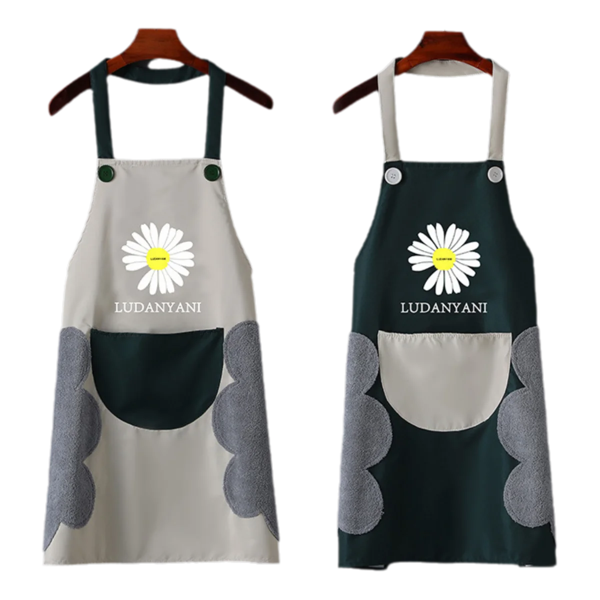 

Cafe apron Cleaning supplies Work wear Women's apron Summer Pretty Restaurant Kitchen cleanliness garden suits Manicure waiter