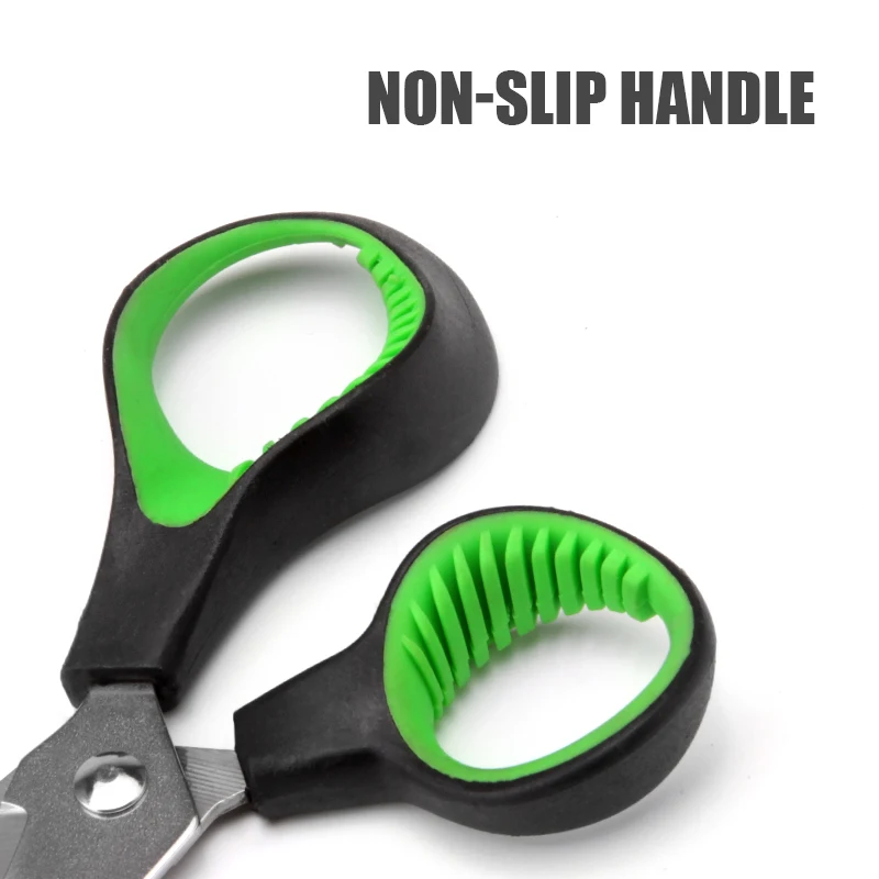 

High Quantity Outdoor Fishing Scissors Kitchen Shear Multi-Purpose Stainless Steel Scissors with Non-slip Handle
