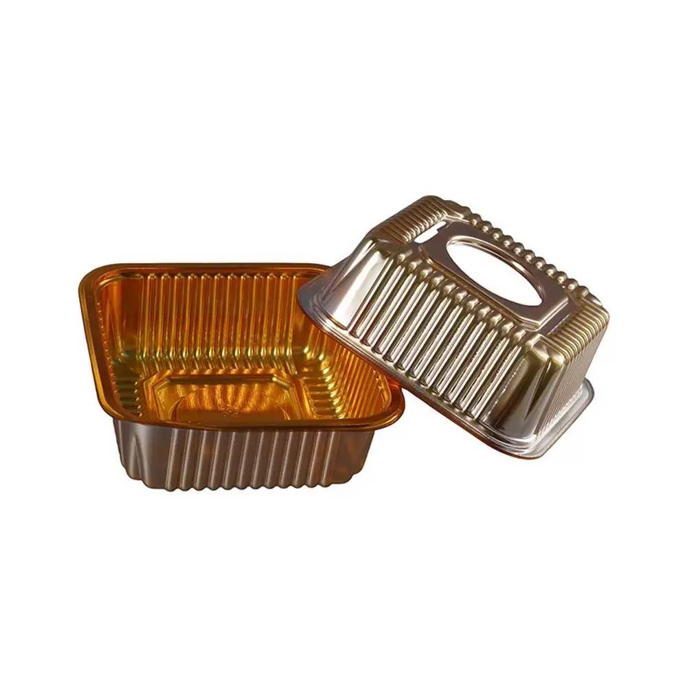100Pcs Individual Disposable Cupcake Mooncake Tray Cake Holder Packaging Box Mousse Container