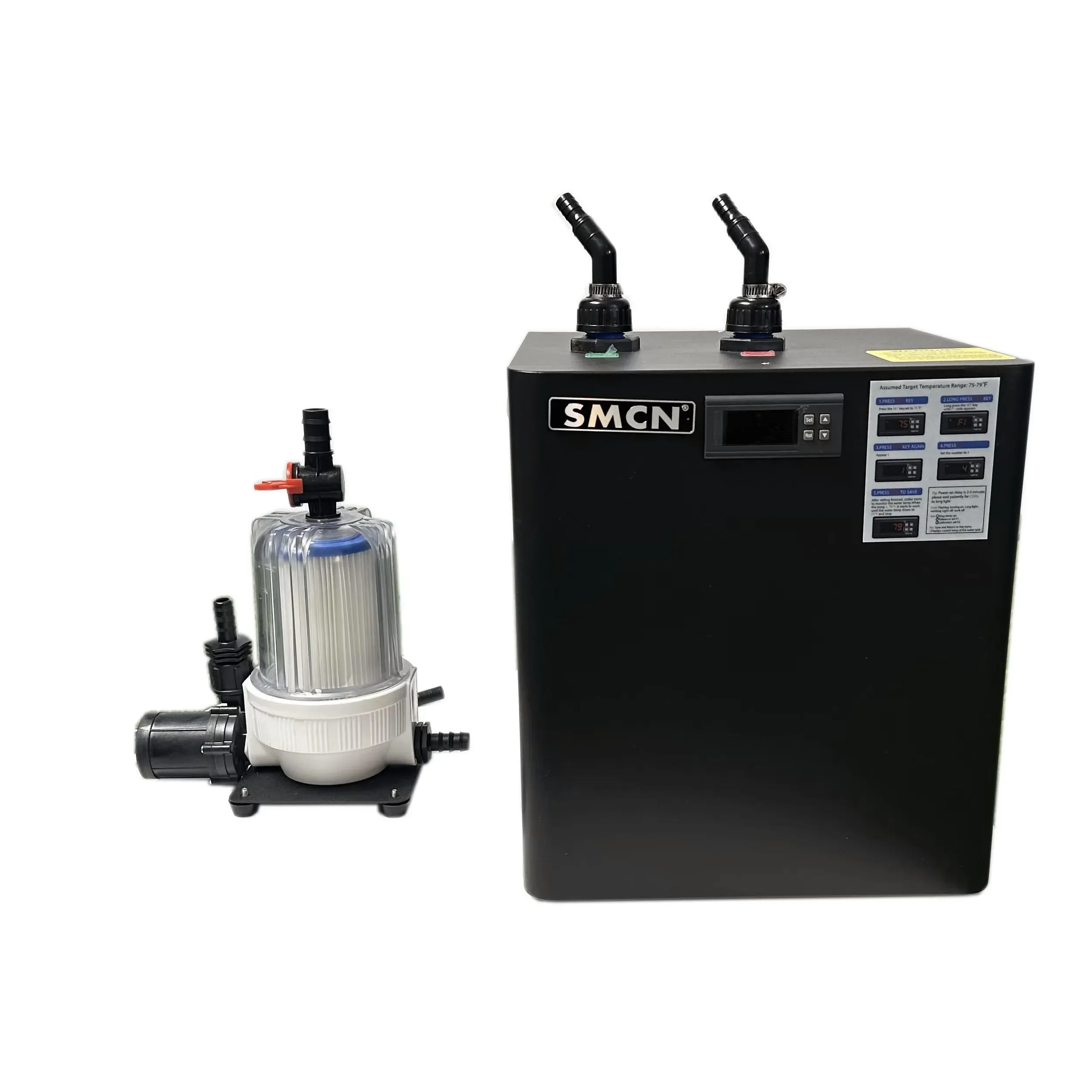 

2024 Cheap Price Cooling Machine 1/3HP 1/2HP Small Cold Plunge Ice Bath Water Chiller With Filter for hellen