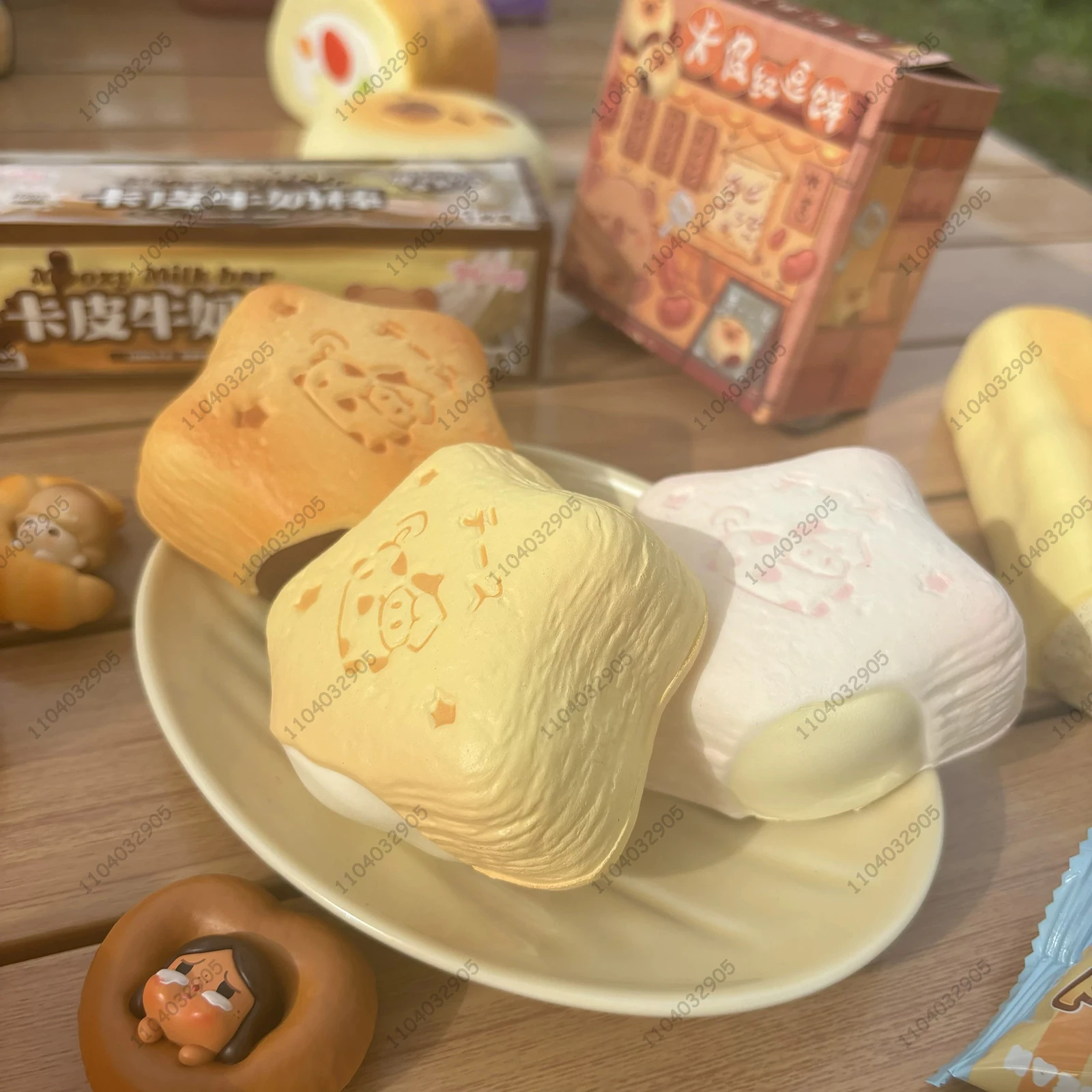 Pastelería de estrellas de crecimiento lento, pastel de pan de Chocolate fundido, juguete para apretar de rebote lento, juguete antiestrés para liberar las manos