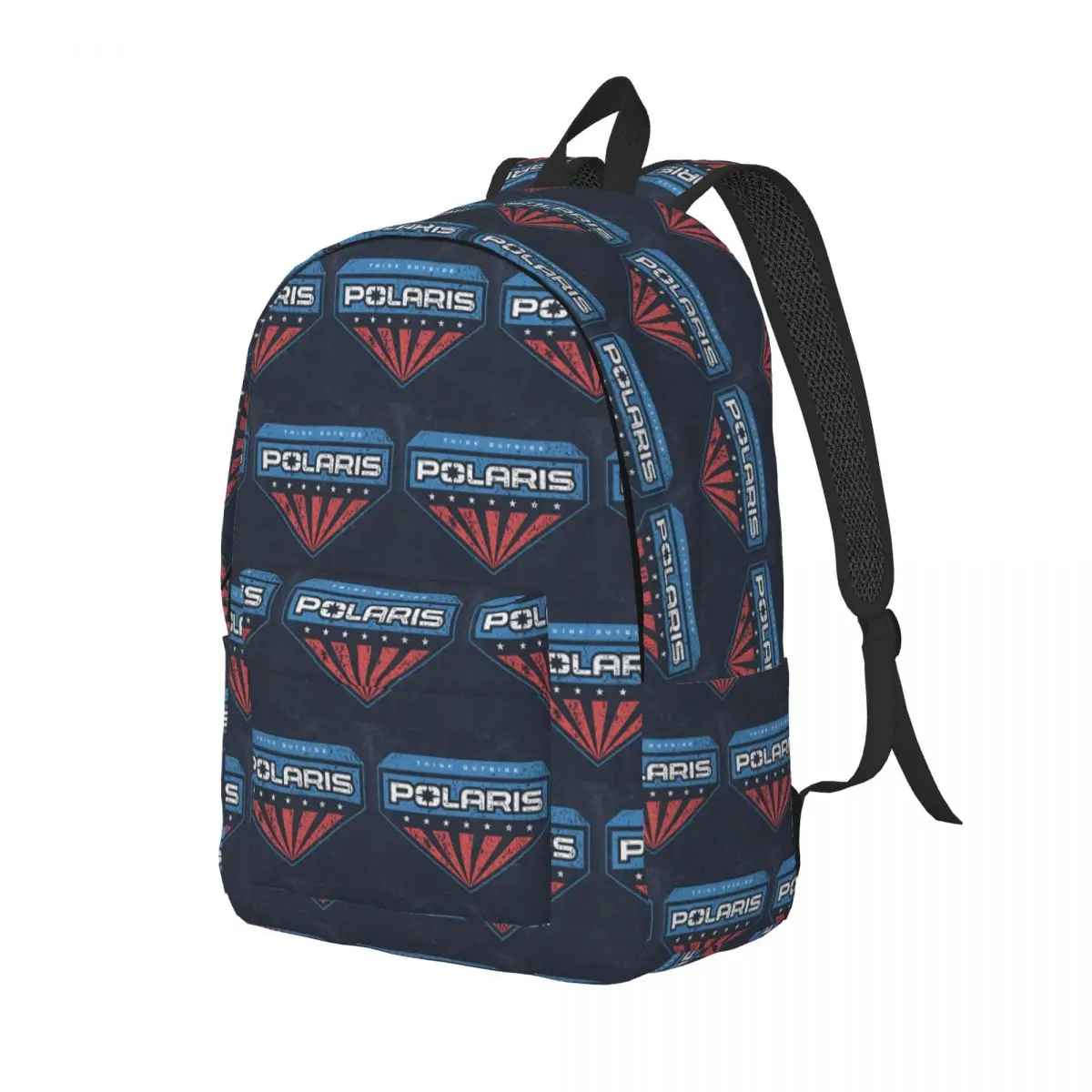 Polaris Design - American Badge Design Backpack Daypack Large Capacity Boys Girls BookBag School Bag Shoulder Bags for Men Women