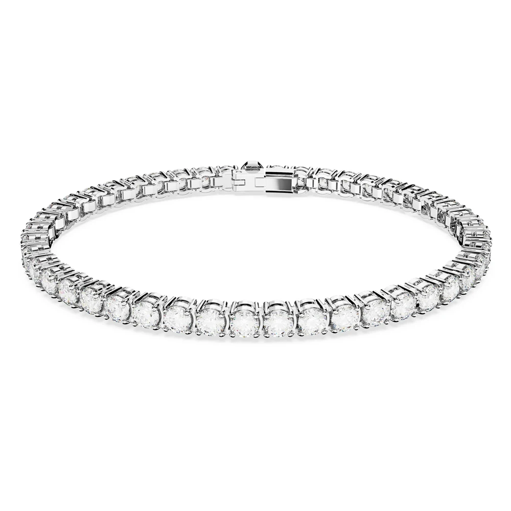 

Silver Clear Crystal Bracelet for Women