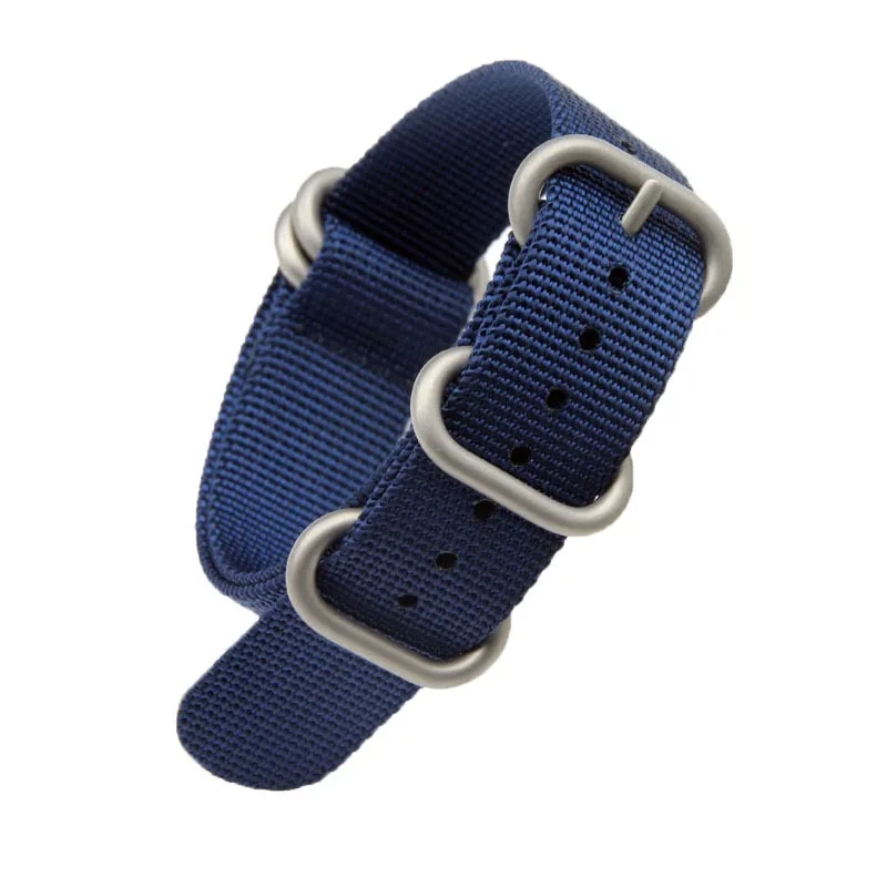 STEELDIVE SD2301 Watch Strap Black/Orange/Red/Gray/Deep Blue/Khaki/Green Nylon Tape 22MM/20MM Replace Nylon Wristwatch Strap - view 3