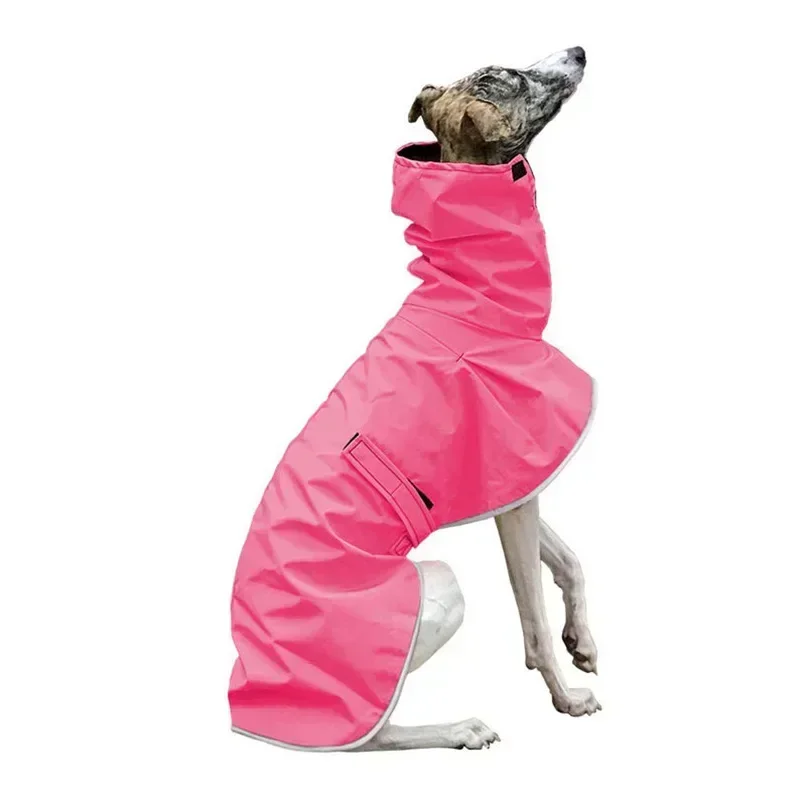 Ropa de galgo italiano impermeable, abrigo de Whippet, ropa de galgo ajustable, ropa de invierno, ropa de lana cálida, chaqueta cálida para perros