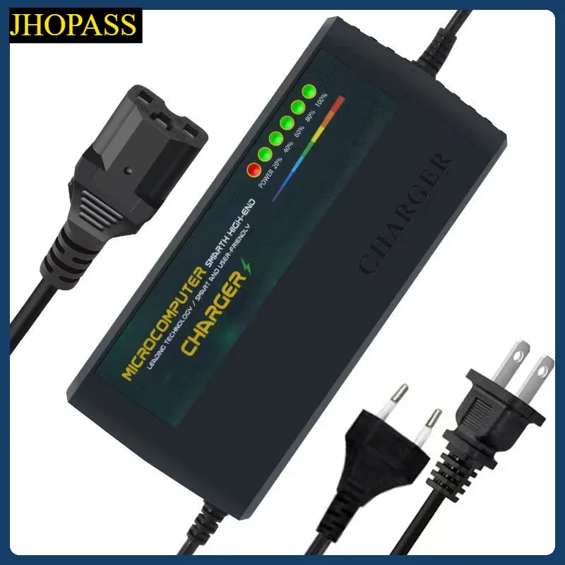 الذكية HD 96 فولت 20AH 6 LED عرض شاحن بطارية الرصاص الحمضية للدراجات النارية E-الدراجة سكوتر سيارة AC110V-220V الاتحاد الأوروبي الاتحاد الأفريقي الولايات المتحدة المملكة المتحدة قابس مهايئ