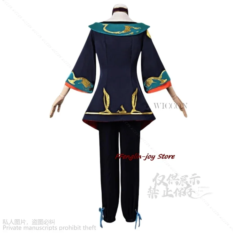 HN8 Anime Spiel Lol Die Visionäre Cosplay Kostüm Hwei Männer Perücke Frauen Männer Party Uniform Owen Spielen Rolle Kleidung Kleidung Lo)4Dc