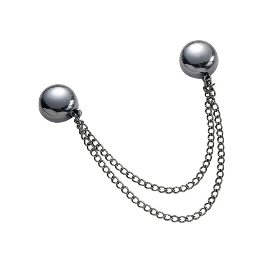 Fashion Multi-Function Magnetic Clothing Clip Button Non-hole Leg Cuff Fixing Pin Waist Buckle Metal Shorten Trouser Clip Skirts