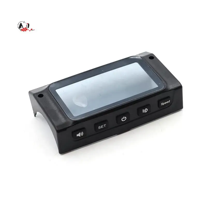 A10E-For 8 Inch Kugoo S1/S2/S3 Electric Scooter LCD Display Monitor Cover Light Guard With Accelerator Brake Thumb Handle
