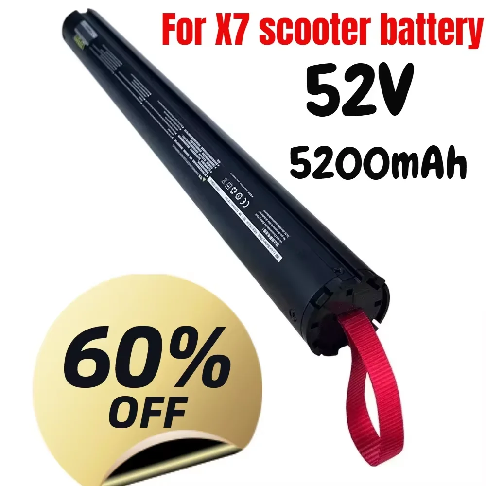 

36V 5.2Ah Electric Scooter Battery For HX-X7 Electric Scooter 5200mAh Li-ion Rechargeable Battery Built-in BMS