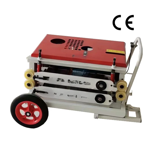 Laying Power Cable And Fiber Optic Cable Direct Buried Underground Duct Rod Pusher Cable Pulling Traction Machine