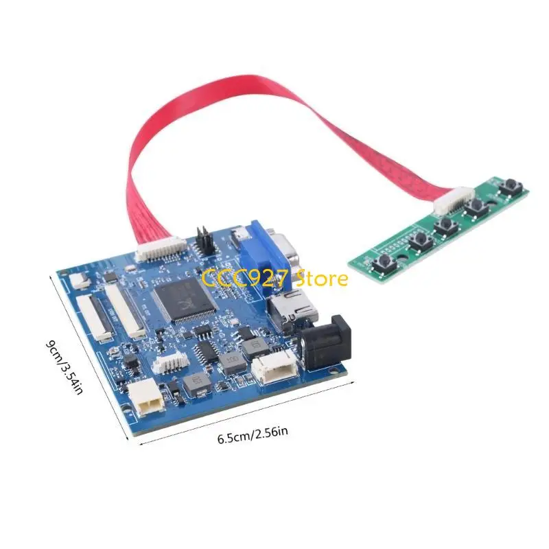B03F 50Pin TTL 40Pin LVDS 1024X600 Resolution Support TTL Output 1024X600 Resolution