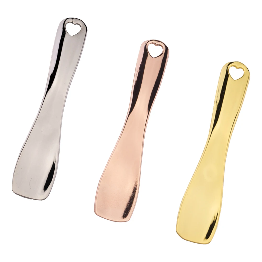 3 قطعة أداة استخراج كريم قناع الوجه مغرفة متعددة الوظائف كريم عين ملعقة تدليك سلس قضيب للعناية بالبشرة الحساسة