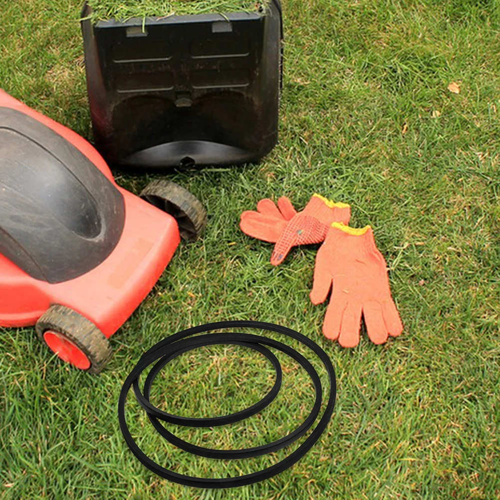 

Rubber Lawn Mower Belt Replacement Compatible Gx21833 Gx20571 Efficient Power Transfer Enhance Mowing Productivity