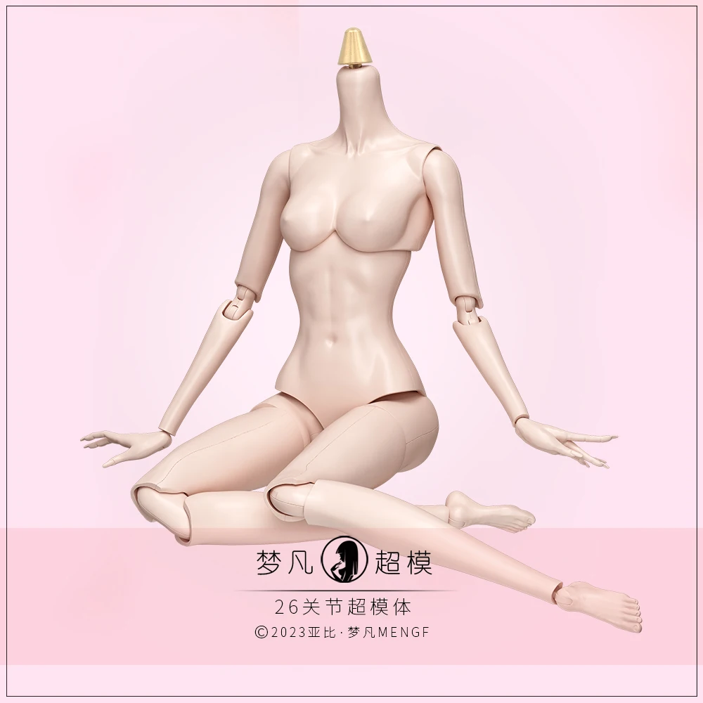 

New 1/6 Doll Body Multicolor Super Model 26 Moveable Joints 28cm Dolls Body for Barbie Fr Doll